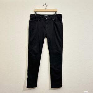 DU/ER L2X Slim Fit Jeans Black Denim Tapered Stretch Performance Goth